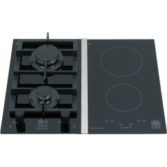 La Germania P65 2V LAG VN GPL Εστία Αερίου & Ρεύματος Αυτόνομη Domino 60.6x50.5cm